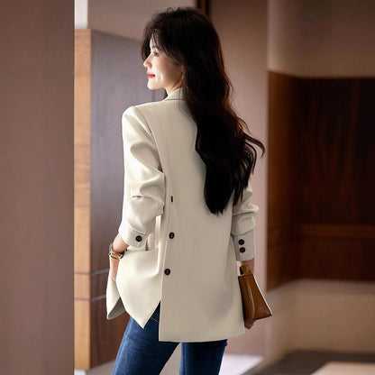 Damen Blazer Strukturiert Knopfdetails Norvielle