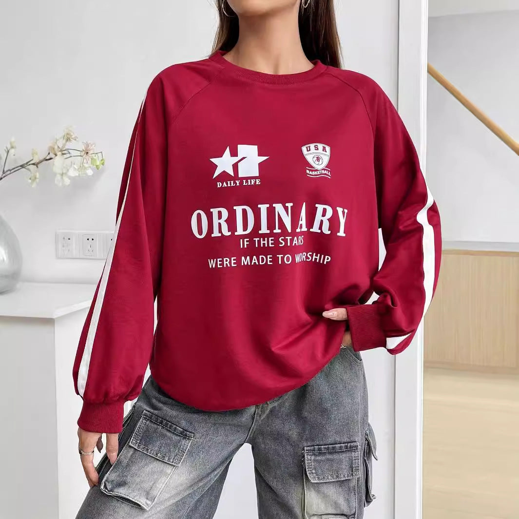 Damen Sweatshirt Lässig Voluminöse Ärmel Norvielle - Norvielle