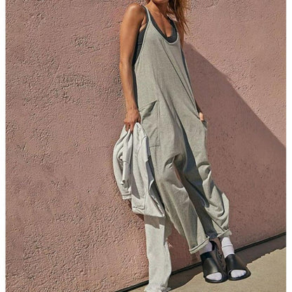 Damen Overall Lässig Strapazierfähiges Material
