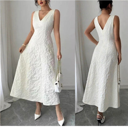 Damen Maxikleid Spitze Verführerischer Schnitt Zarte Träger