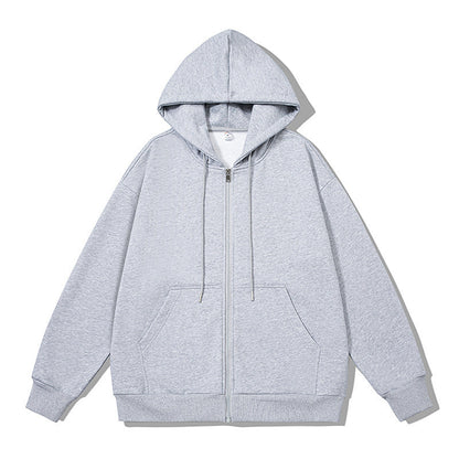 Damen Zip-Hoodie Weiches Innenfutter Praktische Taschen Norvielle