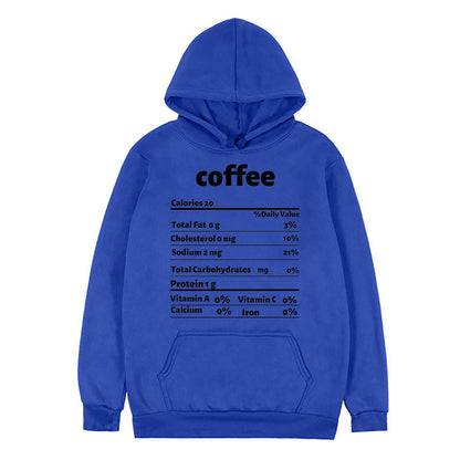 Damen Kapuzenpullover Nährwertdesign Norvielle