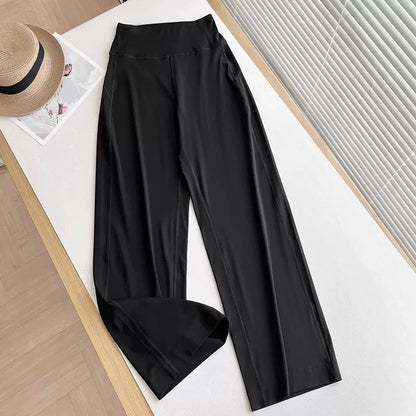 Damen Relaxhose Hochbund Weite Bein Norvielle