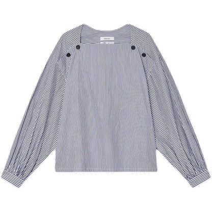 Damen Bluse Modisch Knöpfe Norvielle