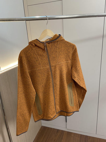 Damen Funktionsjacke Atmungsaktive Kapuze Reißverschlusstaschen