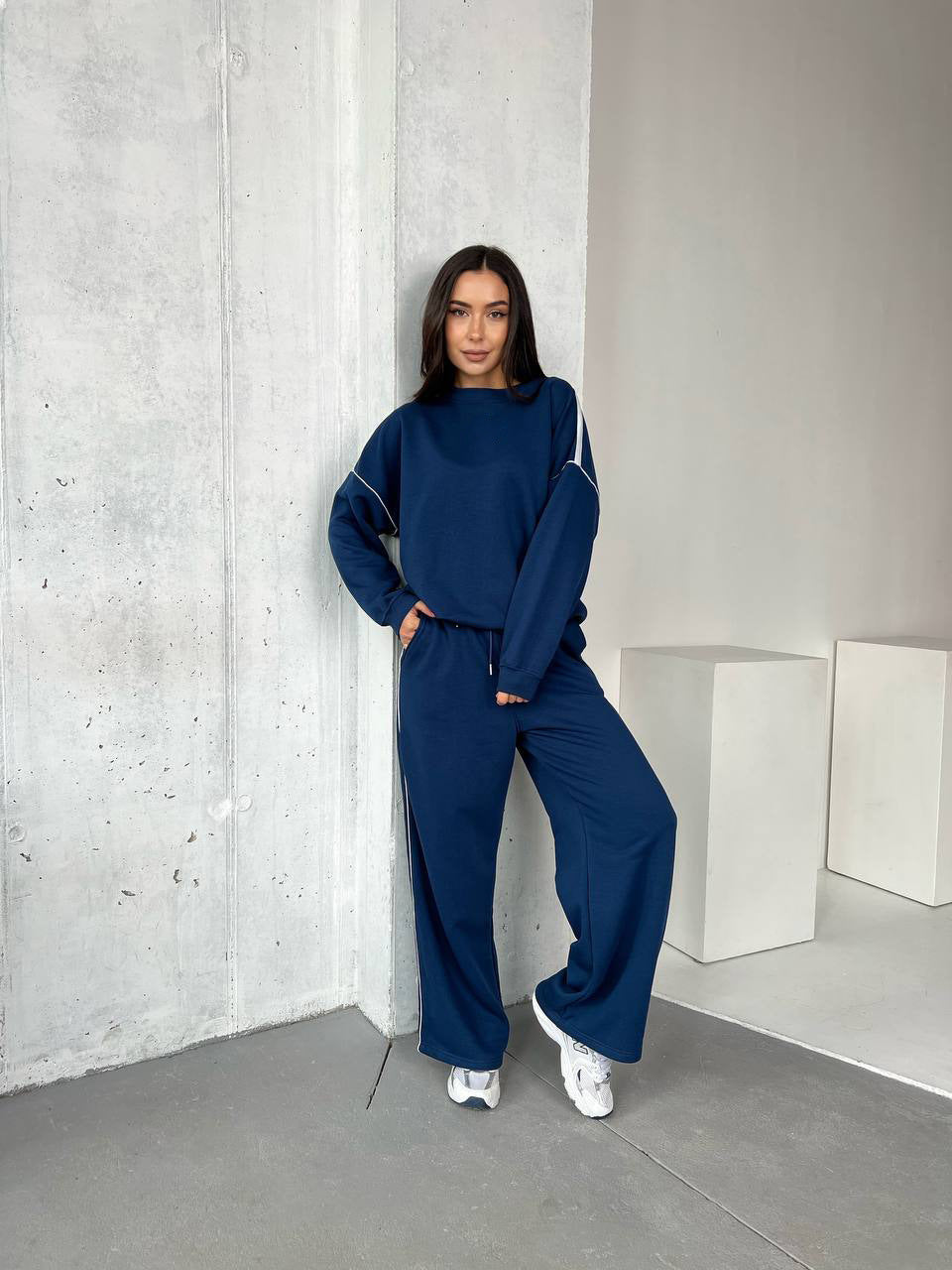 Damen Sportanzug Bequem Weite Passform Norvielle