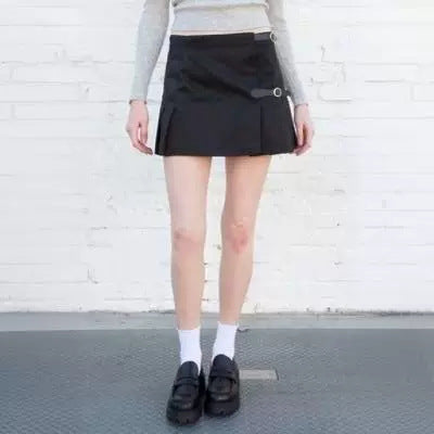 Damen Strickpullover Kragen Rüschen Norvielle