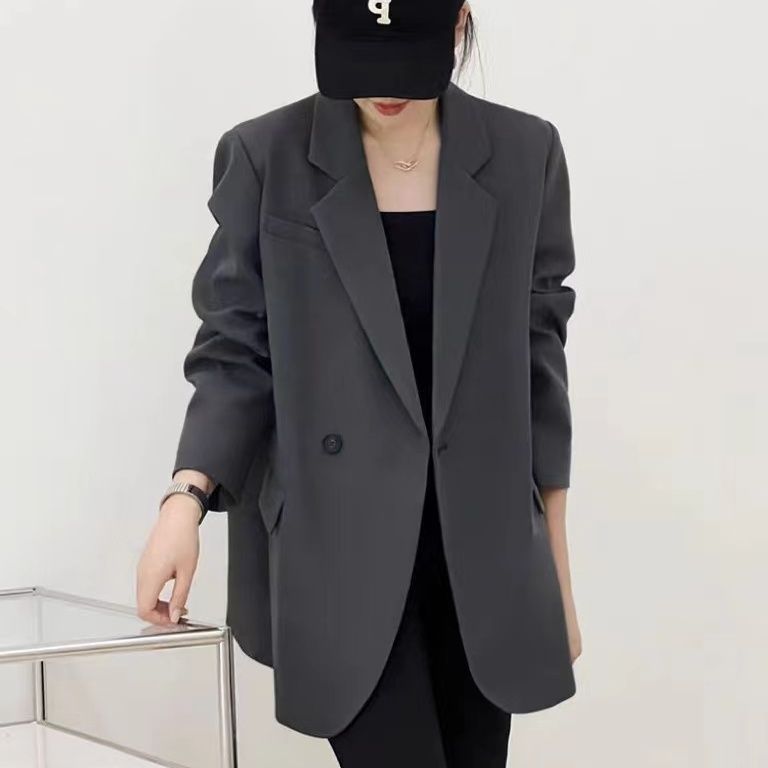 Damen Oversized Blazer Strukturiert Norvielle