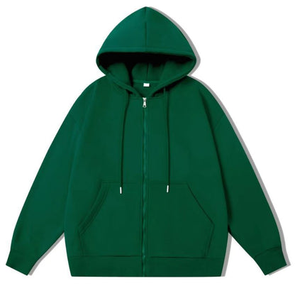 Damen Zip-Hoodie Weiches Innenfutter Praktische Taschen Norvielle