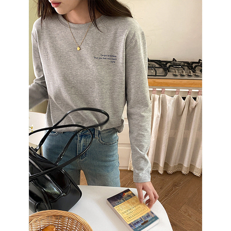 Damen Longsleeve Oberteil Norvielle Lässig - Norvielle