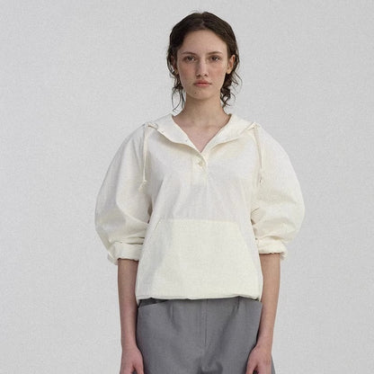 Damen Kapuzenbluse Lässig Innovativer Schnitt Norvielle
