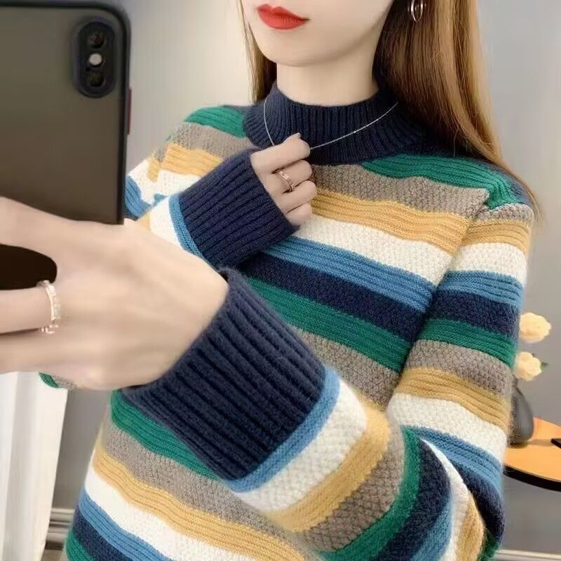 Damen Pullover Strukturmuster Norvielle