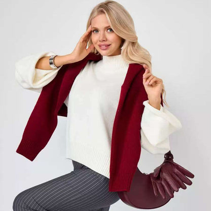 Damen Oversized Pullover Norvielle