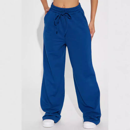 Damen Sweatpants Weite Passform Elastischer Bund Norvielle