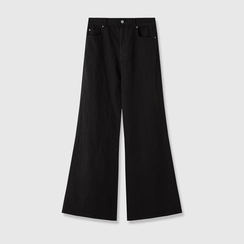 Damen High-Waist Jeans Weit Norvielle