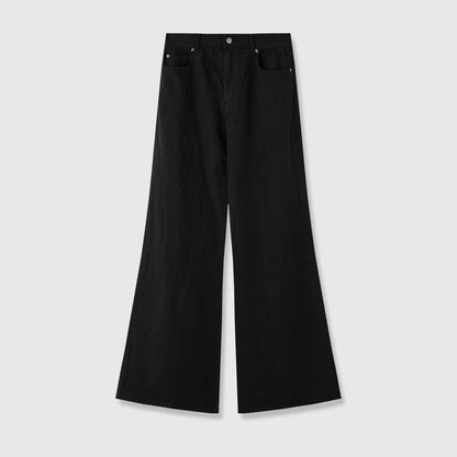 Damen High-Waist Jeans Weit Norvielle