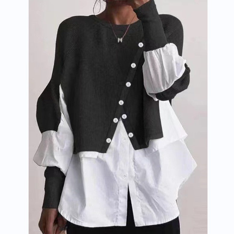 Damen Pullover Mit Kragen Norvielle