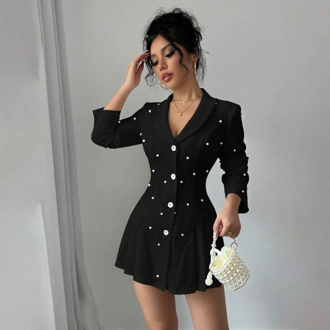 Damen Blazer-Kleid Elegant Norvielle