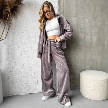 Damen Jogginganzug Norvielle Sportbekleidung