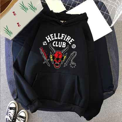 Damen Kapuzenpullover Lässiger Schnitt Auffälliges Motiv Norvielle