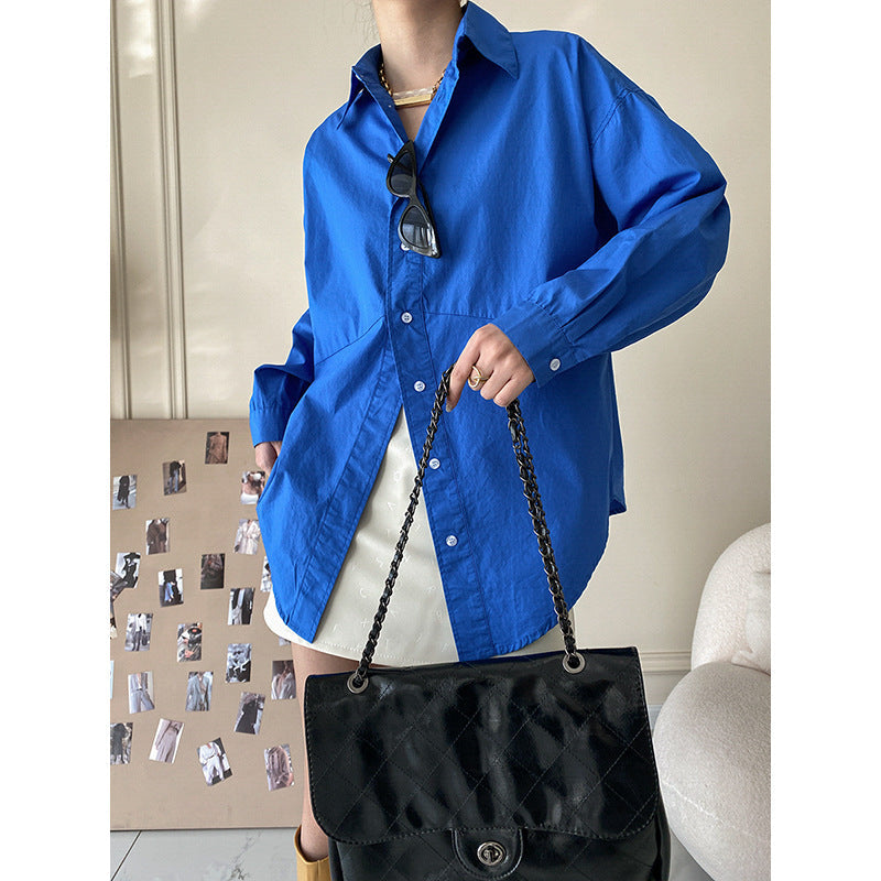 Damen Gestreiftes Hemd Moderner Schnitt Norvielle