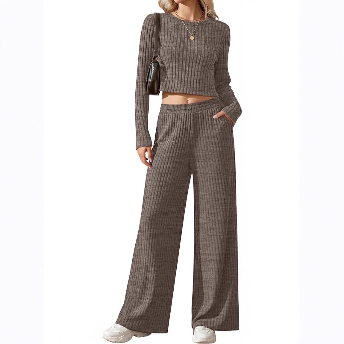 Damen Strickensemble Weit Norvielle