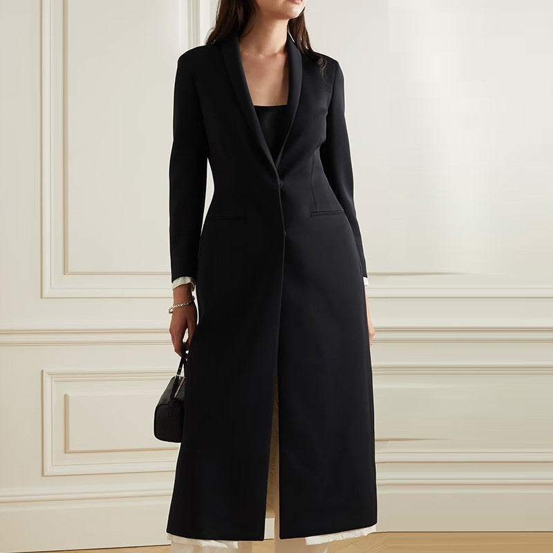 Damen Dufflecoat Elegantes Revers Norvielle - Norvielle