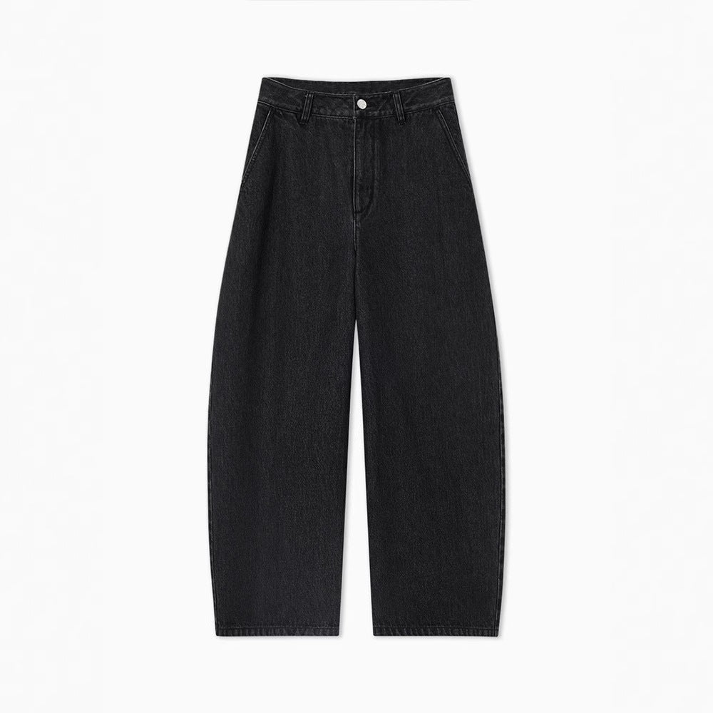 Damen Highwaist Jeans Weit Norvielle