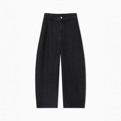 Damen Highwaist Jeans Weit Norvielle
