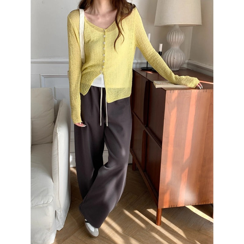 Damen Strickjacke Leicht Norvielle