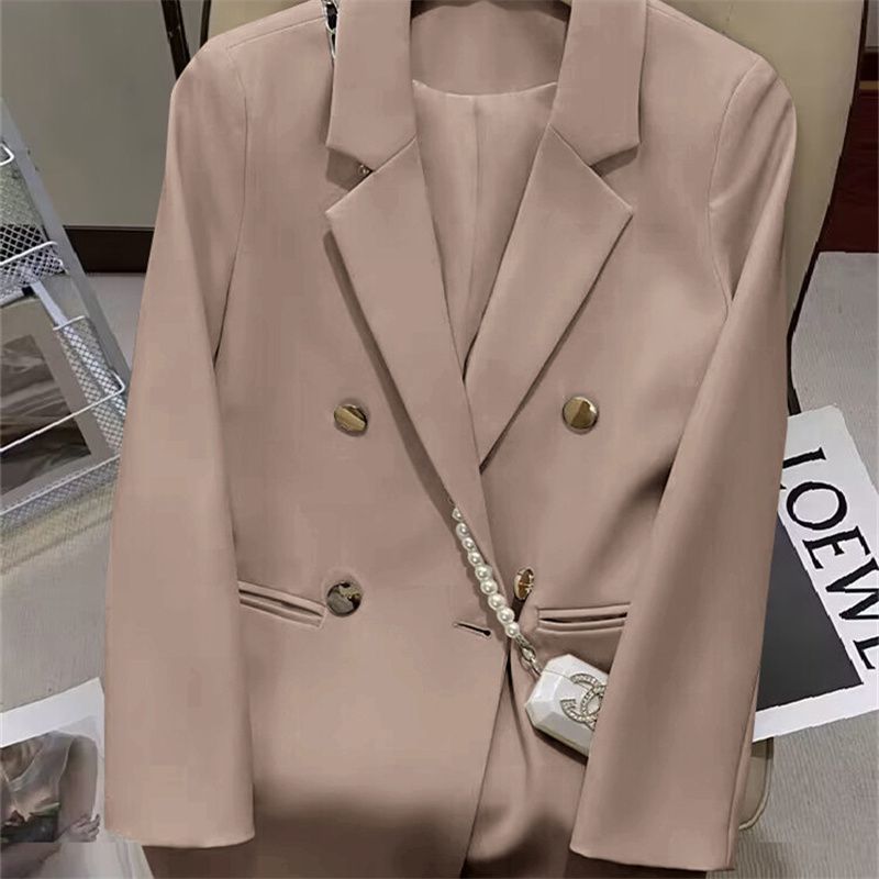 Damen Blazer Doppeltgefaltet Elegantes Design