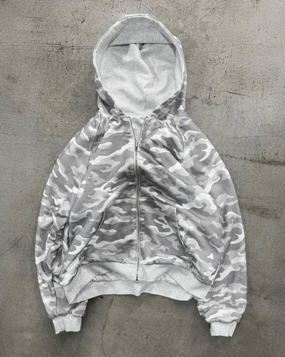 Damen Kapuzenjacke Camouflage-Design Norvielle