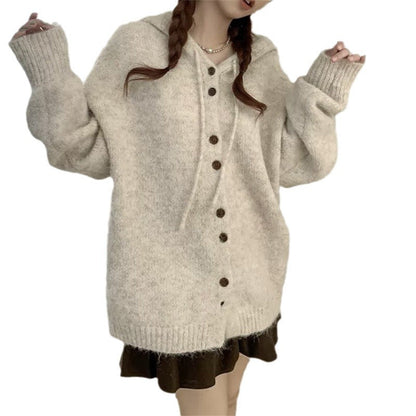 Damen Oversized Strickpullover Kuschelig Norvielle