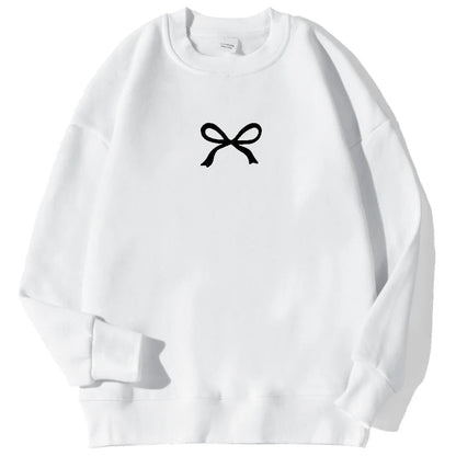 Damen Sweatshirt mit Schleifenmotiv Norvielle