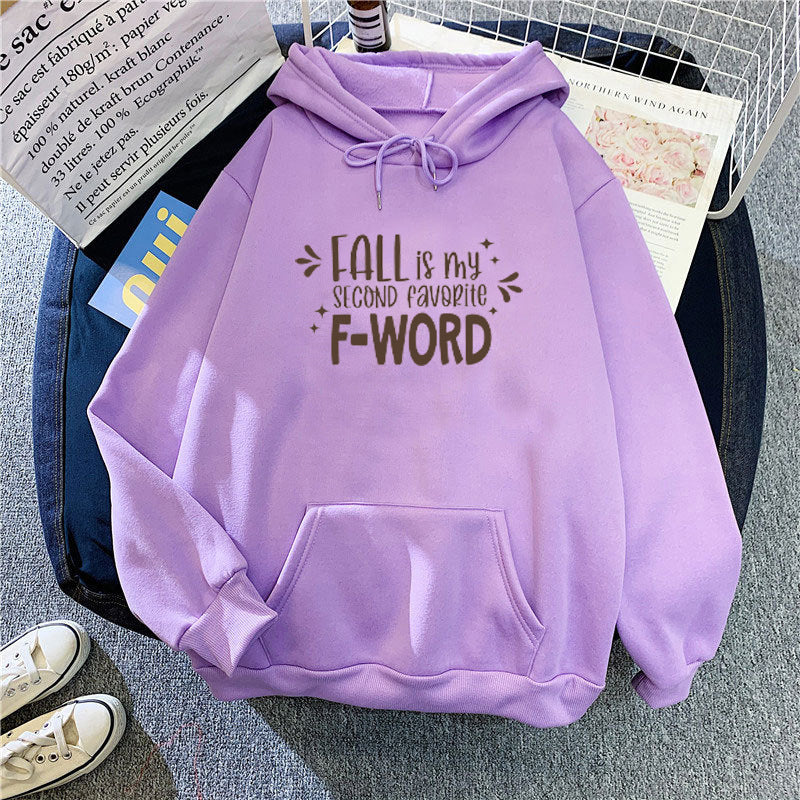 Damen Kapuzenpullover Lässiger Schnitt Mit Spruch