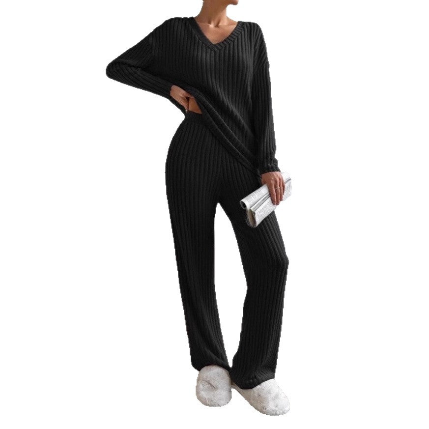 Damen Strick-Loungewear-Set Kuschelig Norvielle