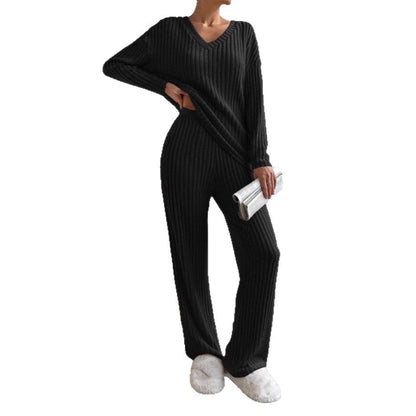 Damen Strick-Loungewear-Set Kuschelig Norvielle