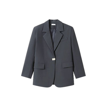 Damen Oversize Blazer Elegant Schnitt Dekorativ