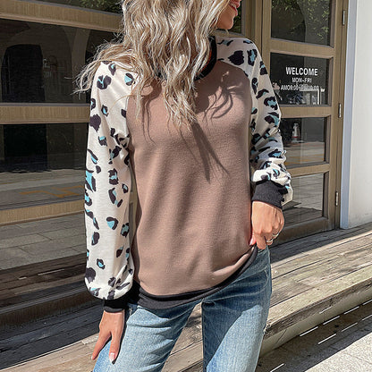Damen Pullover Tiermuster Lässig Norvielle - Norvielle