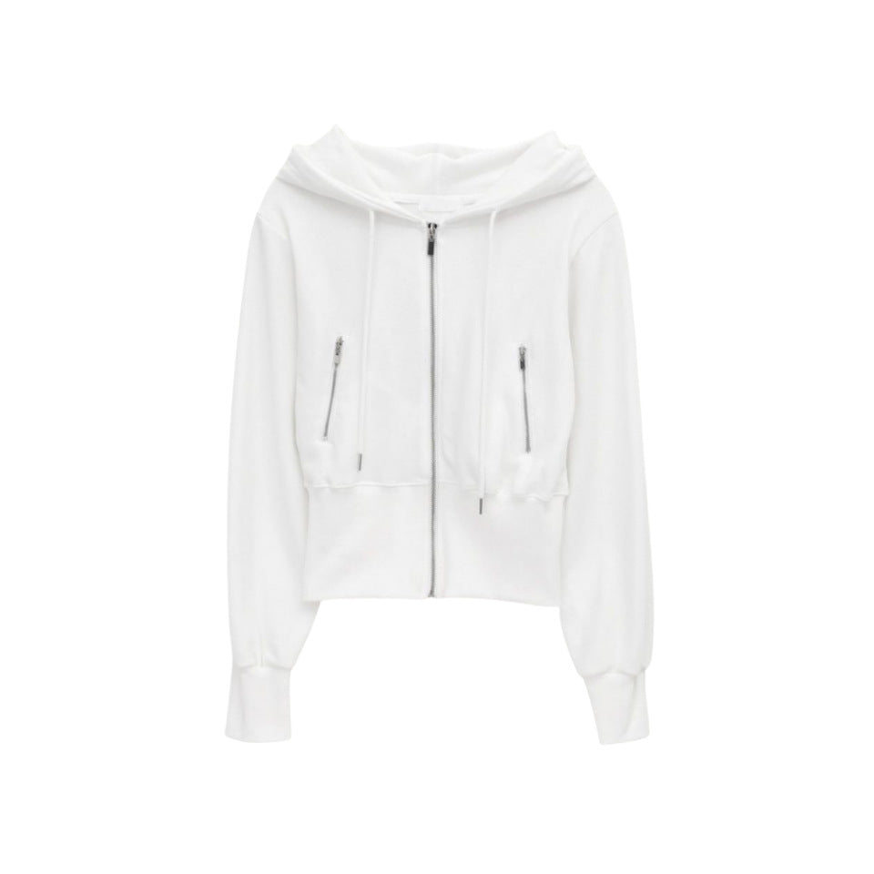 Damen Sportjacke Zip Kapuzenjacke Figurbetont Norvielle