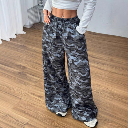 Damen Cargo-Hose Camouflage-Print Norvielle - Norvielle