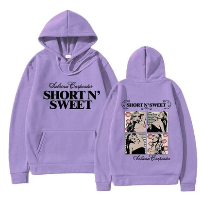 Damen Kapuzenpullover Comic-Design Lässig Grün