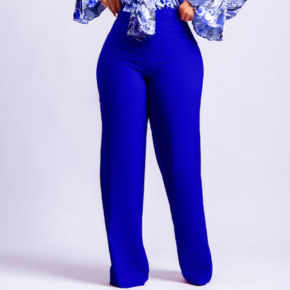 Damen High-Waist-Hosen Norvielle Elegantes Design - Norvielle