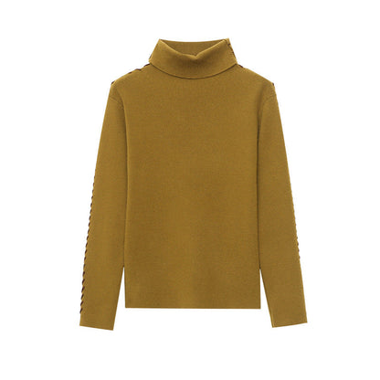 Damen Rollkragenpullover Elegantes Design Norvielle