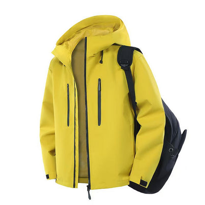 Damen Funktionsjacke Wasserabweisend Reißverschlusstaschen