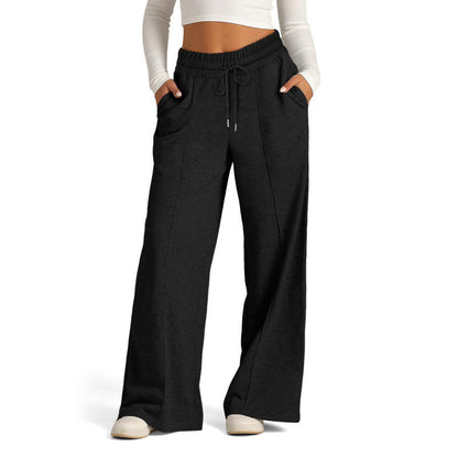 Damen Jogginghose Elastischer Bund Seitentaschen Norvielle