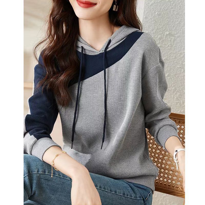 Damen Hoodie Strukturiertes Design Norvielle