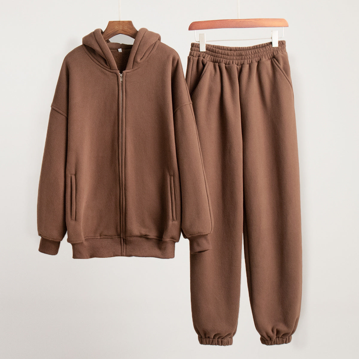 Damen Sportliche Hoodie Jogginghose Set Norvielle