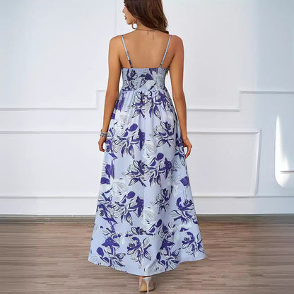 Damen Maxikleid Grafisches Muster Norvielle