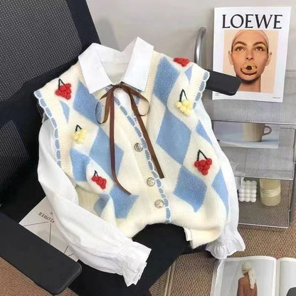 Damen Strickweste Bunt Norvielle - Norvielle